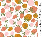 berry seamless pattern for... | Shutterstock .eps vector #1322604785