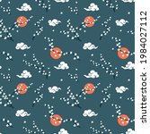 japanese seamless pattern with  ... | Shutterstock .eps vector #1984027112