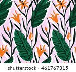 vector seamless pattern with... | Shutterstock .eps vector #461767315