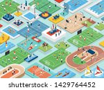 sports and international... | Shutterstock .eps vector #1429764452