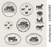 A Set Of Labels For Butchery....