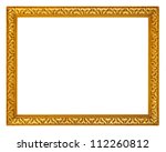 Gold frame. gold gilded arts...