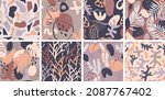 seamless pattern. abstract... | Shutterstock .eps vector #2087767402
