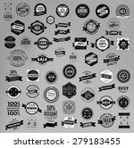 set of retro vintage labels ... | Shutterstock .eps vector #279183455