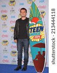 Small photo of LOS ANGELES, CA - AUGUST 10, 2014: Josh Hutcherson at the 2014 Teen Choice Awards at the Shrine Auditorium.