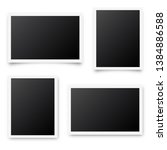 photo card frame film set.... | Shutterstock .eps vector #1384886588