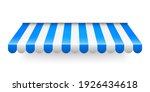 blue shop sunshade isolated on... | Shutterstock .eps vector #1926434618