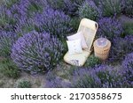 glass of lemonadein a lavender... | Shutterstock . vector #2170358675