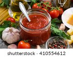 Tomato Sauce In A Glass Jar And ...