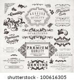 retro elements collection for... | Shutterstock .eps vector #100616305