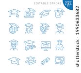 education related icons.... | Shutterstock .eps vector #1990633682