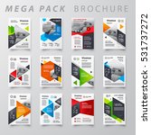mega pack brochure design... | Shutterstock .eps vector #531737272