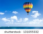 Colorful Hot Air Balloon Fly...