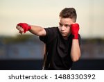 Young Muay Thai Fighter Or...
