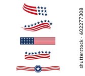 usa star flag logo stripes... | Shutterstock .eps vector #602277308