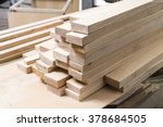 stacked wood harvesting in joinery