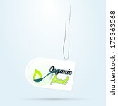 organic vegetarian bio green... | Shutterstock .eps vector #175363568