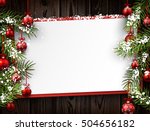 New Year Wooden Background With ...