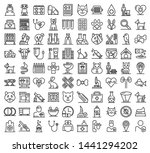 veterinarian icons set. outline ... | Shutterstock .eps vector #1441294202
