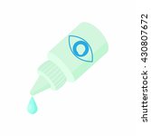 bottle for eye drops icon | Shutterstock .eps vector #430807672