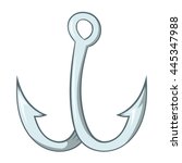 Hook For Fishing Icon In...