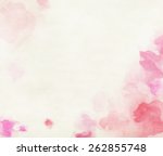 Pink Tone Watercolor Flower...