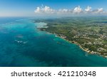 Aerial Picture Of Mauritius...