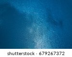 Blue Sea Water Texture Aerial...