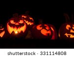 jack o'lanterns | Shutterstock . vector #331114808