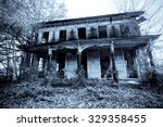 Old Haunted House In The Woods