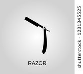 Razor Icon. Razor Symbol. Flat...