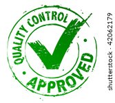 quality control approved | Shutterstock .eps vector #42062179