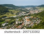 Small photo of City of Albstadt on the Swabian Alb, southern Germany