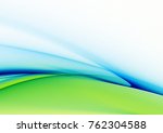 Abstract Blue Green Background...
