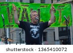 Small photo of New York City - 16th September, 2012: American singer and spoken word artist Jello Biafra giving a speech at an Occupy Wall St rally in Foley Square, NYC