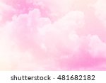 fantasy sky and cloud with... | Shutterstock . vector #481682182