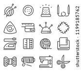 Sewing And Needlework Tool Icon ...