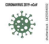 vector coronavirus 2019 ncov... | Shutterstock .eps vector #1625354032