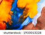 Abstract Oil Paint Texture On...