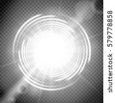 vector light effect on... | Shutterstock .eps vector #579778858