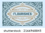 western card with vintage style | Shutterstock .eps vector #2166968845