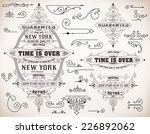 set of banners and design... | Shutterstock .eps vector #226892062