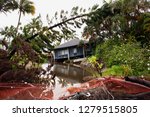 Flash Flooded Damaged Houses In ...