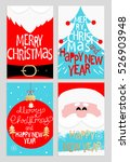 santa's message banners. merry... | Shutterstock .eps vector #526903948