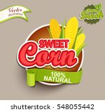 Sweet Corn Logo Lettering...