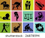 simple zodiac signs | Shutterstock . vector #26878594