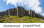 Gerduberg basalt columns on the ...