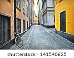 Streets Of Old Town . Stockholm
