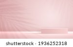 cosmetic pink background and... | Shutterstock .eps vector #1936252318