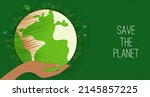 happy earth day. "earth day  22 ... | Shutterstock .eps vector #2145857225